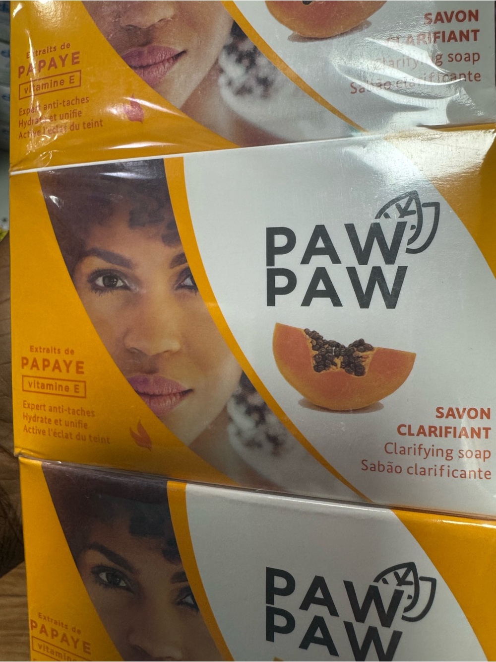 Paw Paw Clarifying Soap with Papaya - Yellow